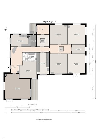 Floorplan - Lindsterlaan 54, 9363 XB Marum